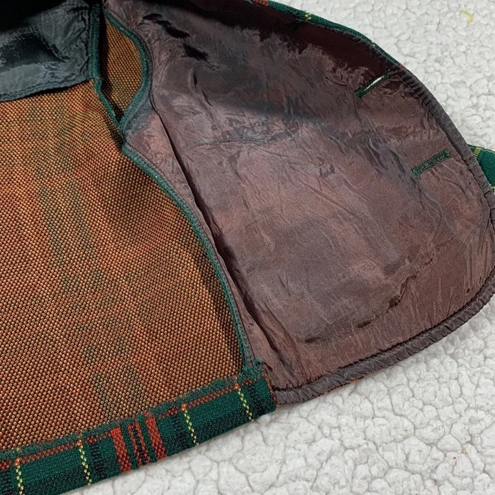 Vintage Little Goodies by Good Lad Boys plaid suit coat